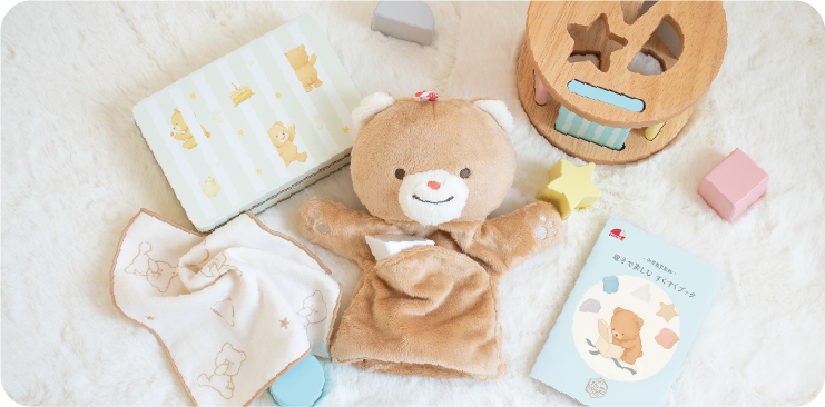 GENIギフトボックス『１さいのたからばこ Milkey Bear Gift』