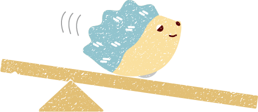 ハリーがとことこスロープを下っている。