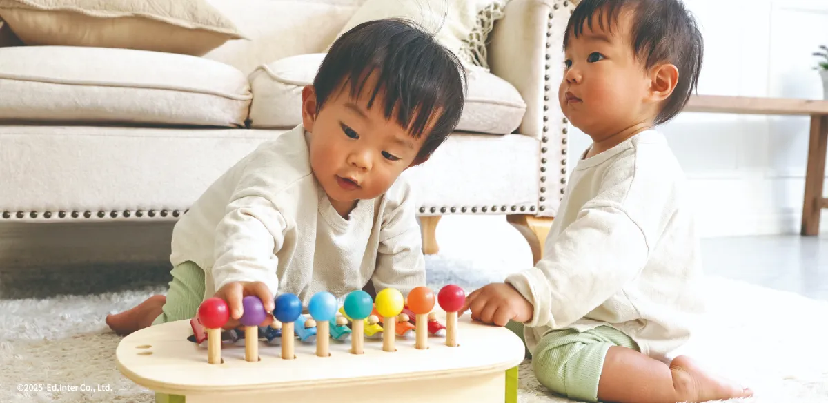 ギフトにぴったり！鍵盤とシロフォン2通りの音遊びが楽しいGENI（ジェニ）森のメロディーメーカー