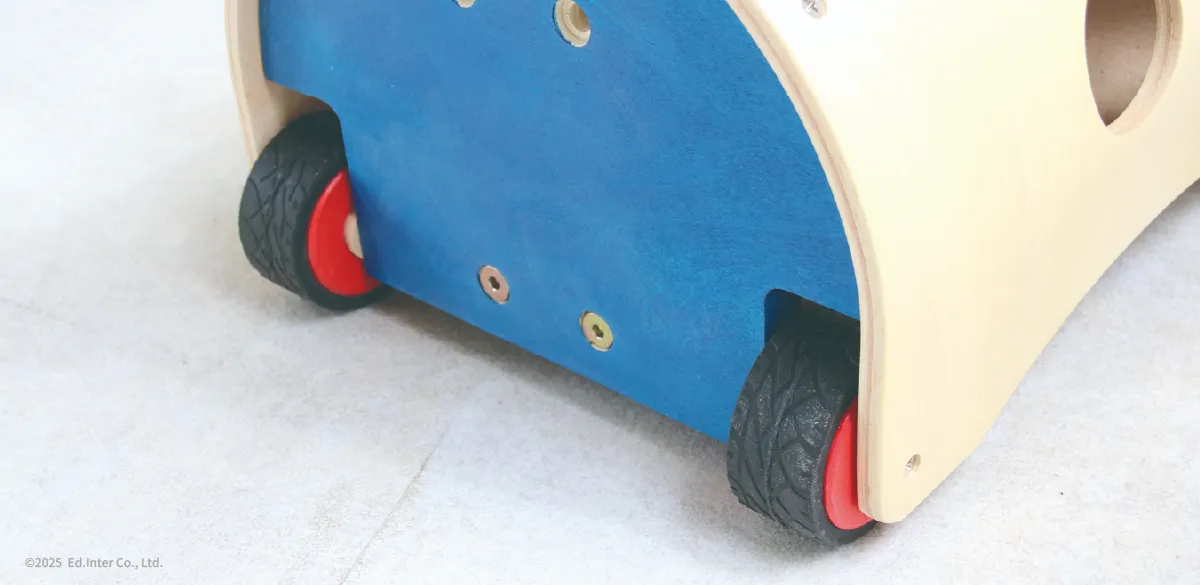 手押し車と乗用玩具の2WAY仕様│GENI（ジェニ）のっておして!すくすくウォーカー