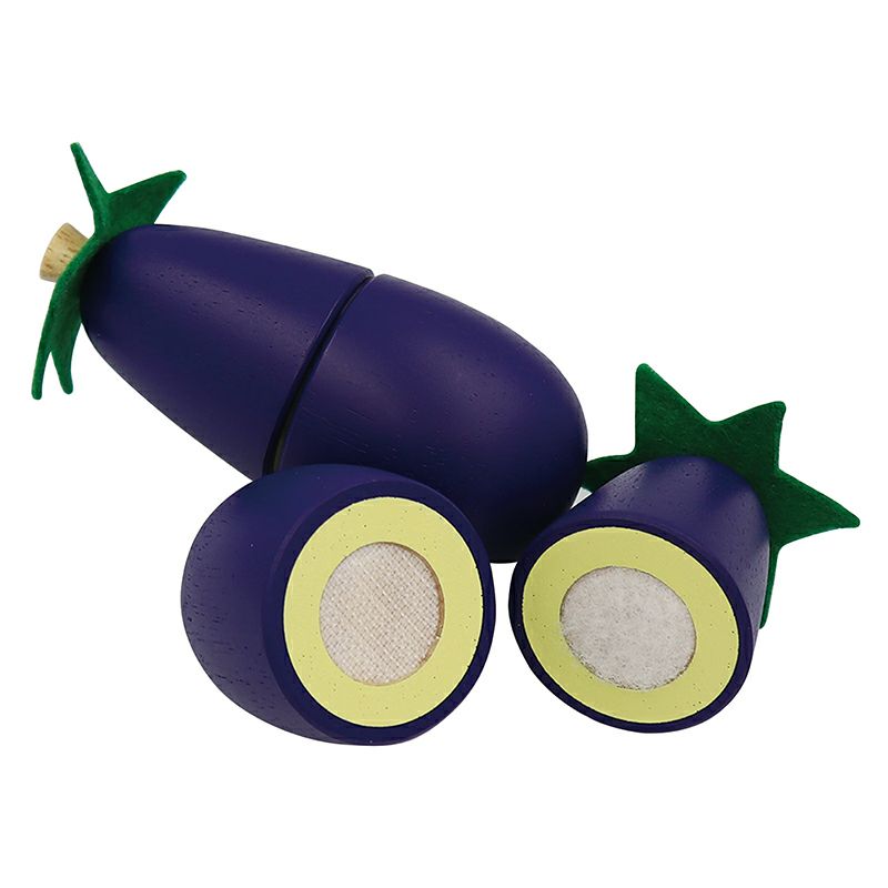 とれたて　なすび  幼児教室監修 木のおもちゃ アルコール除菌OK