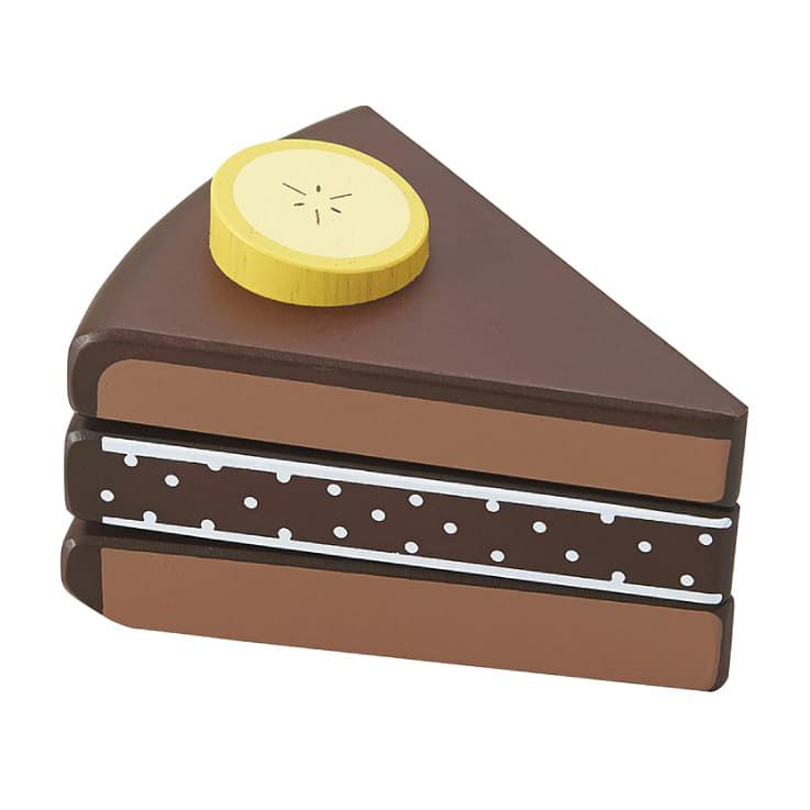 チョコバナナケーキ 知育玩具 木のおもちゃ GENI