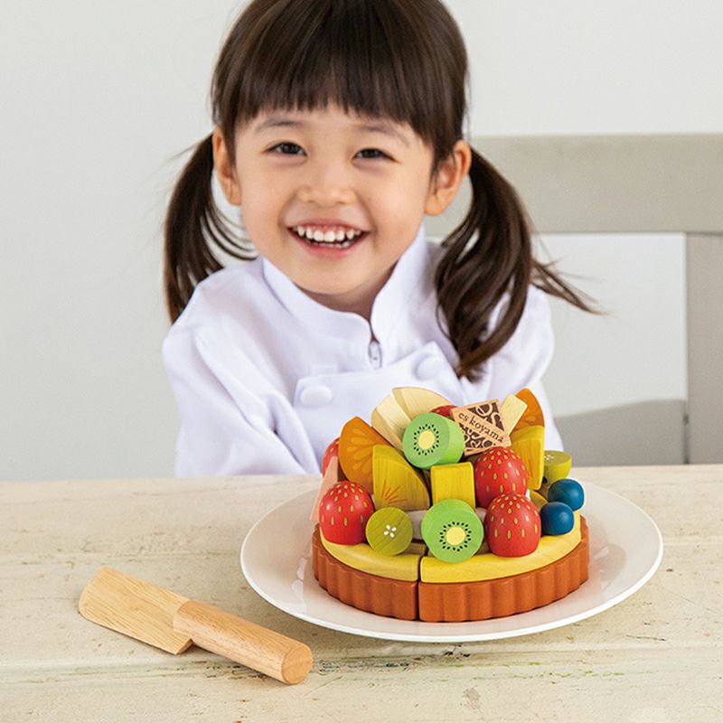 夢のフルーツタルト 知育玩具 木のおもちゃ GENI