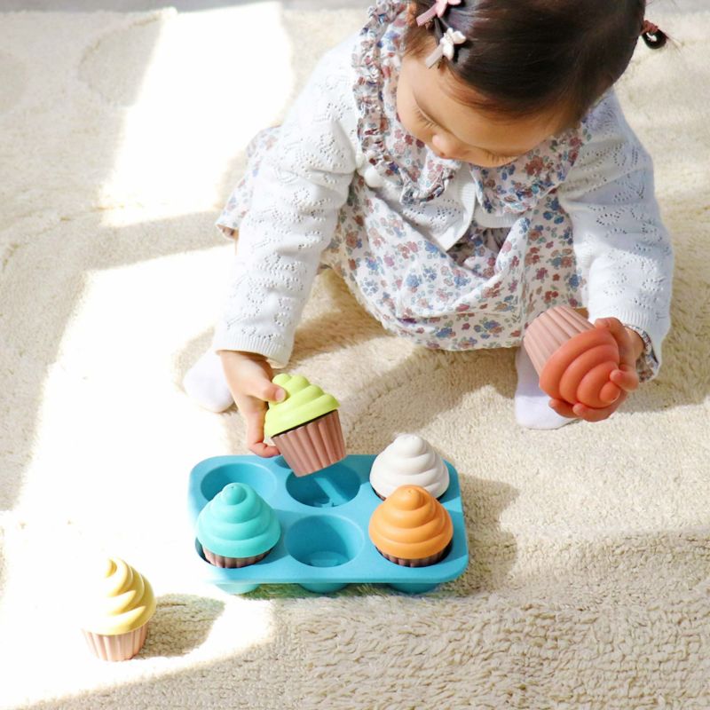 ecomugi ( エコムギ ) SHAPE FITTING CUPCAKE SET-型はめカップ
