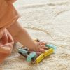 出産祝いにおすすめのGENI（ジェニ）幼児教室監修の知育玩具｜ポケット知育「にぎにぎキャンディ」木製のラトルボール